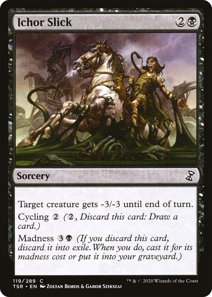Ichor Slick — Time Spiral Remastered — Magic: The Gathering