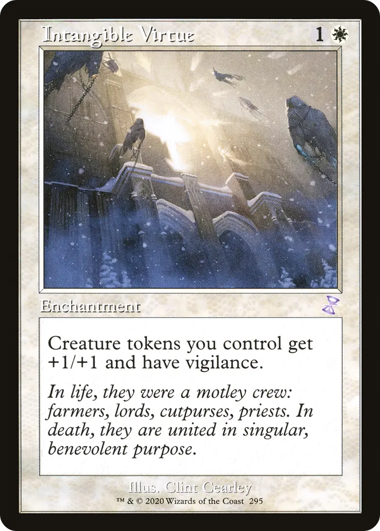 Intangible Virtue — Time Spiral Remastered — Magic: The Gathering