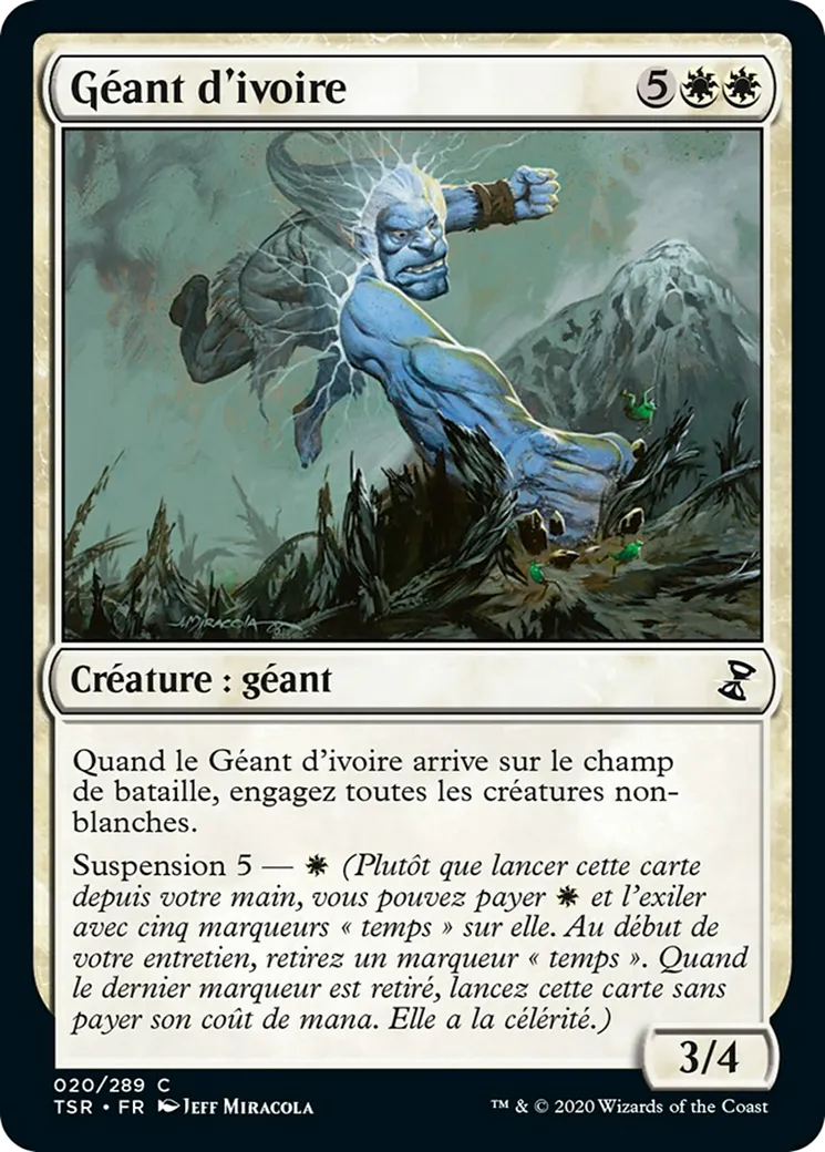 Géant d'ivoire — Time Spiral Remastered — Magic: The Gathering
