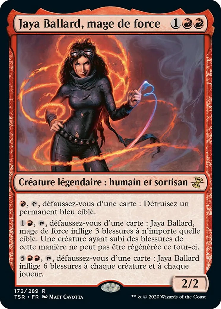 Jaya Ballard, mage de force — Time Spiral Remastered — Magic: The Gathering