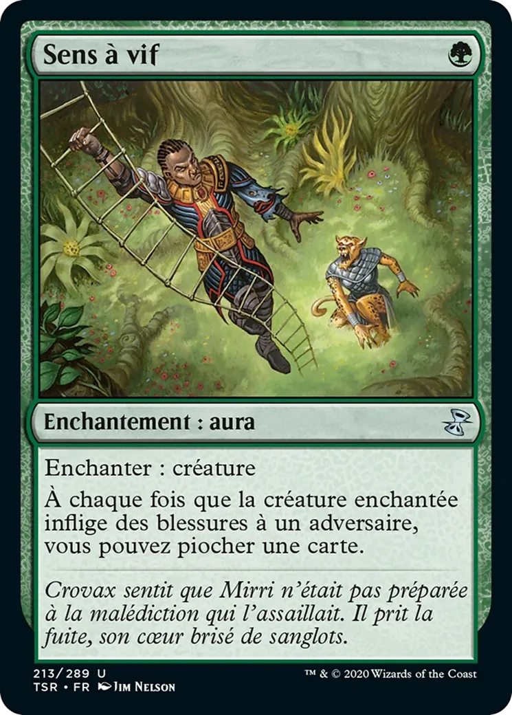 Sens à vif — Time Spiral Remastered — Magic: The Gathering