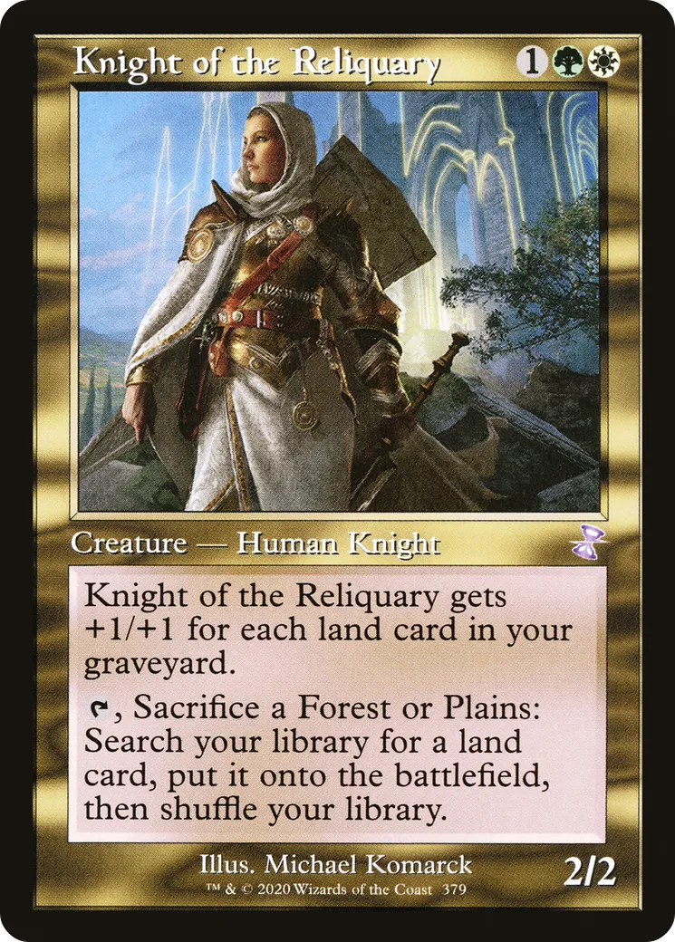 Knight of the Reliquary — Time Spiral Remastered — Magic: The Gathering