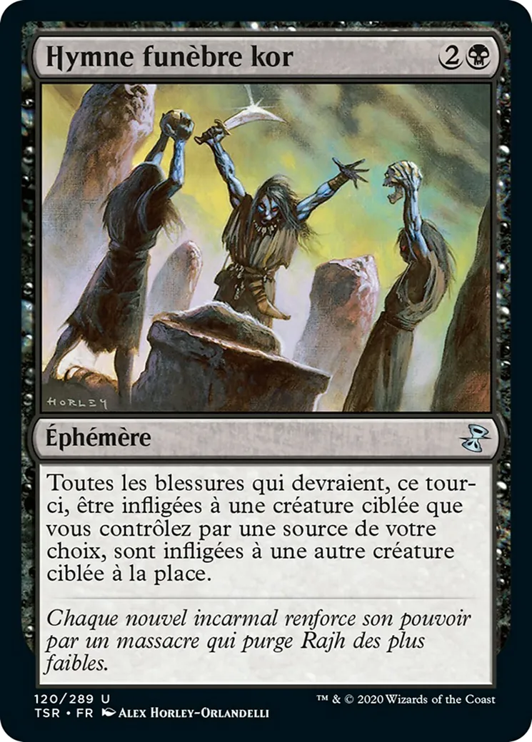 Hymne funèbre kor — Time Spiral Remastered — Magic: The Gathering