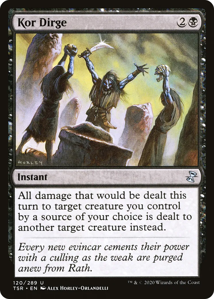 Kor Dirge — Time Spiral Remastered — Magic: The Gathering