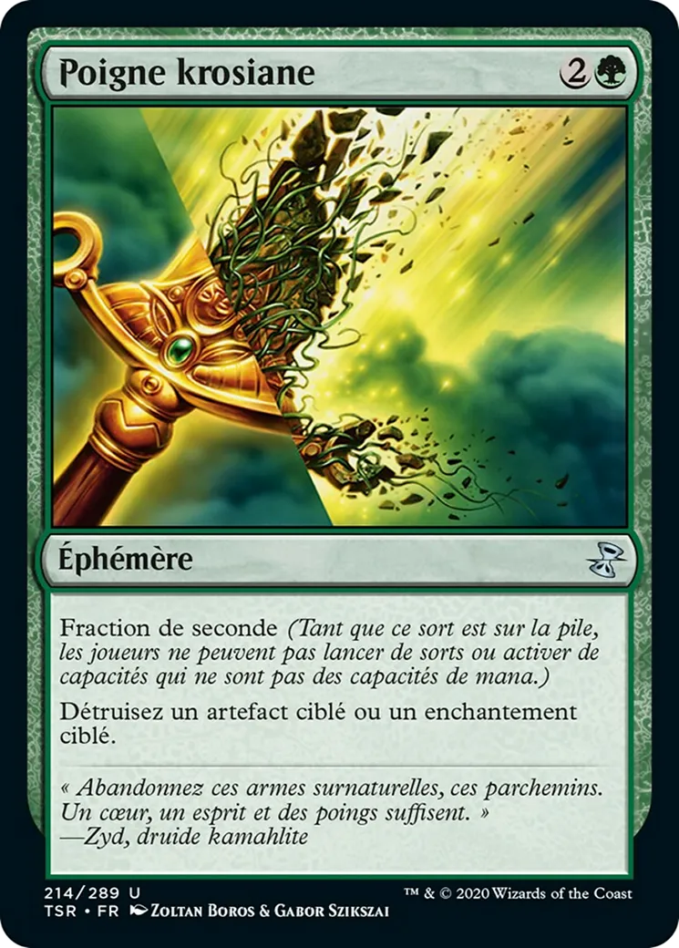 Poigne krosiane — Time Spiral Remastered — Magic: The Gathering
