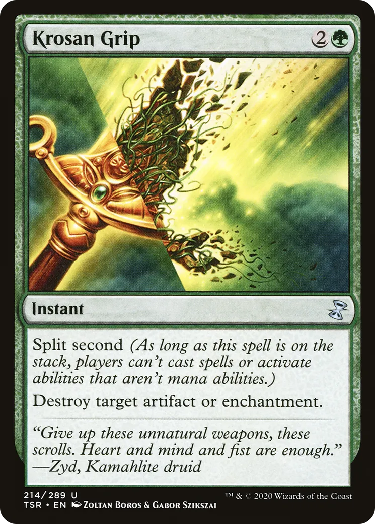 Krosan Grip — Time Spiral Remastered — Magic: The Gathering