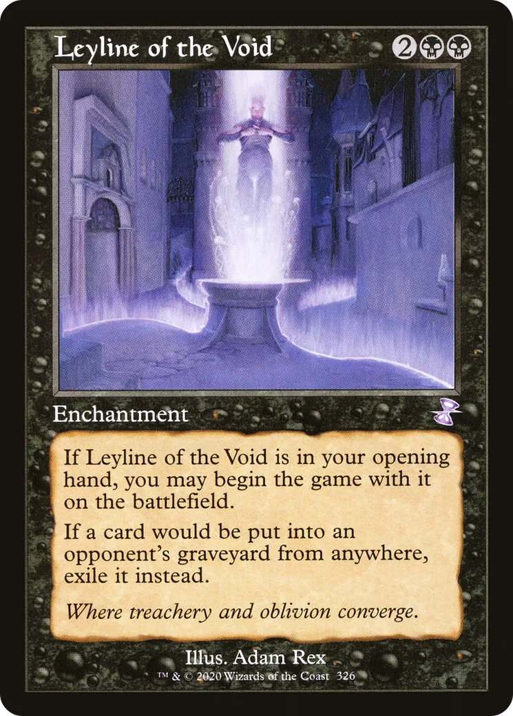 Leyline of the Void — Time Spiral Remastered — Magic: The Gathering