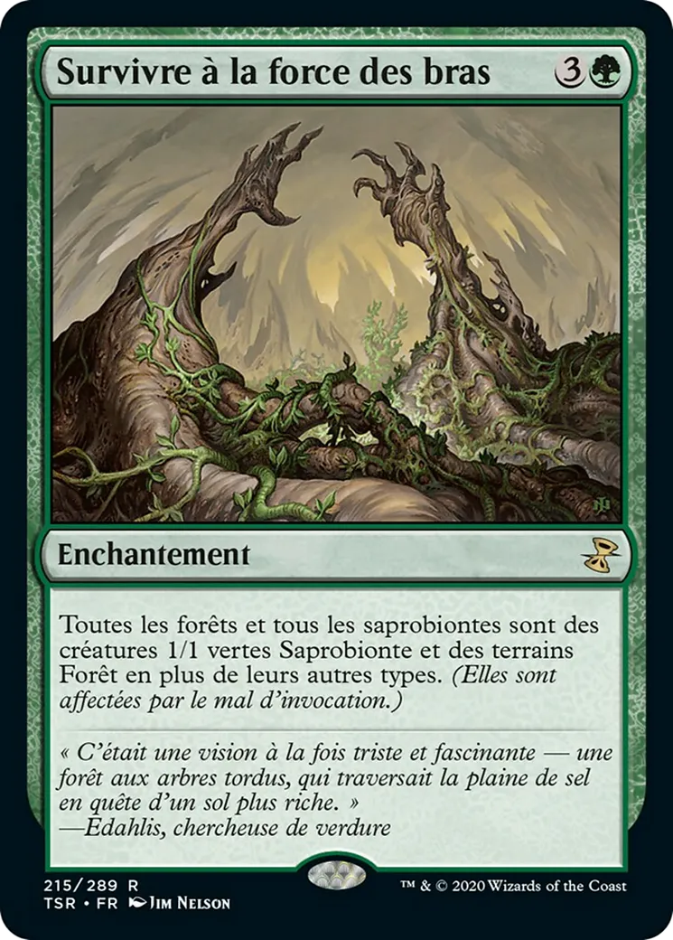 Survivre à la force des bras — Time Spiral Remastered — Magic: The Gathering