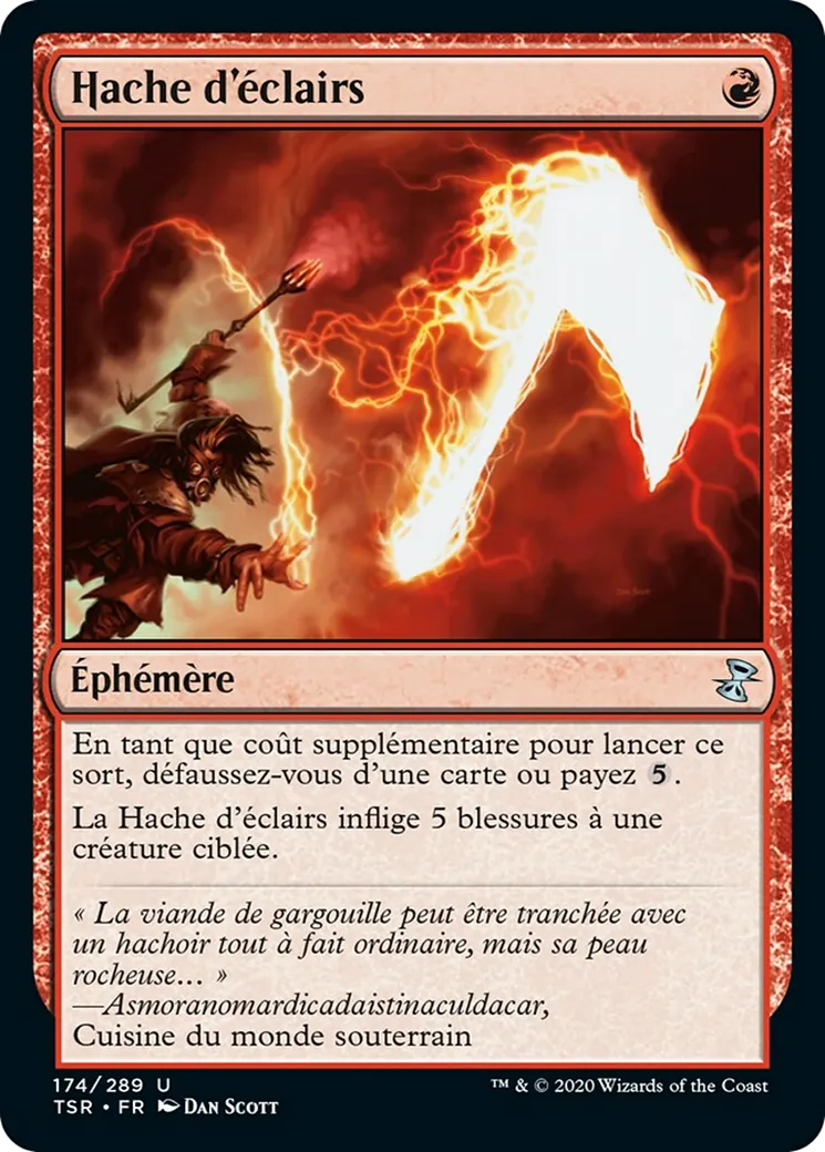 Hache d'éclairs — Time Spiral Remastered — Magic: The Gathering
