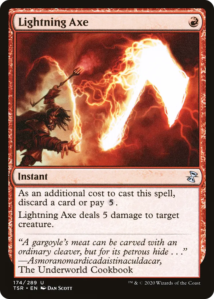 Hache d'éclairs — Time Spiral Remastered — Magic: The Gathering