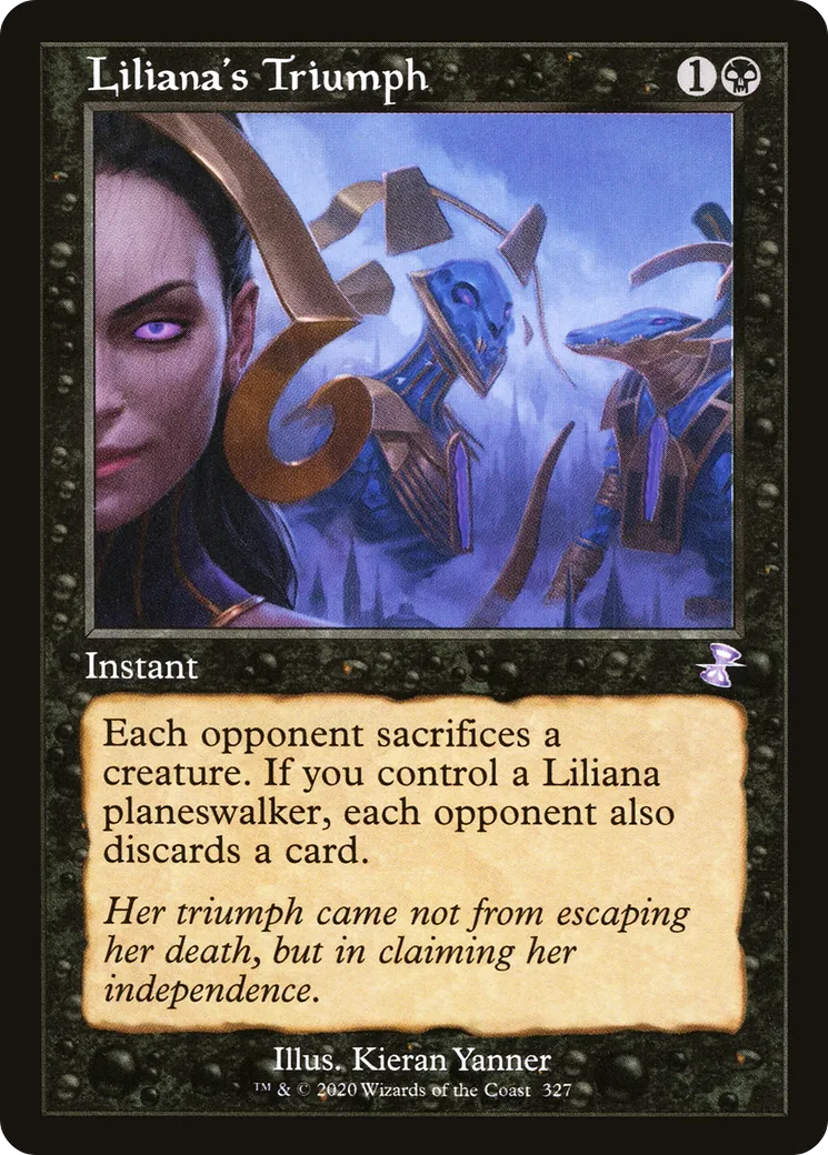 Liliana's Triumph — Time Spiral Remastered — Magic: The Gathering