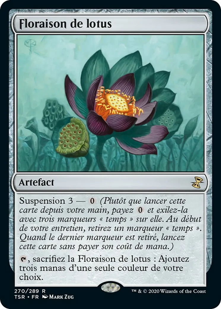 Floraison de lotus — Time Spiral Remastered — Magic: The Gathering