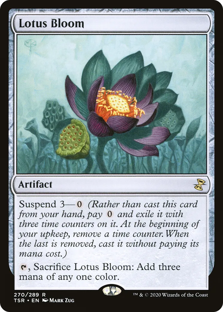 Floraison de lotus — Time Spiral Remastered — Magic: The Gathering