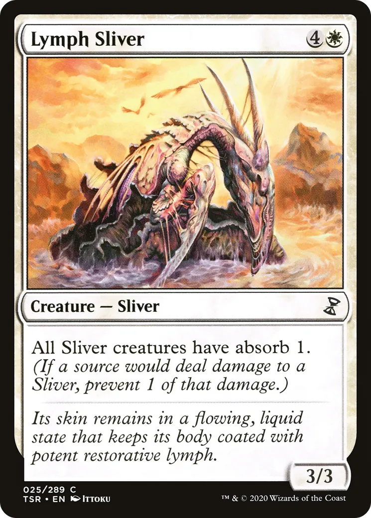 Lymph Sliver — Time Spiral Remastered — Magic: The Gathering