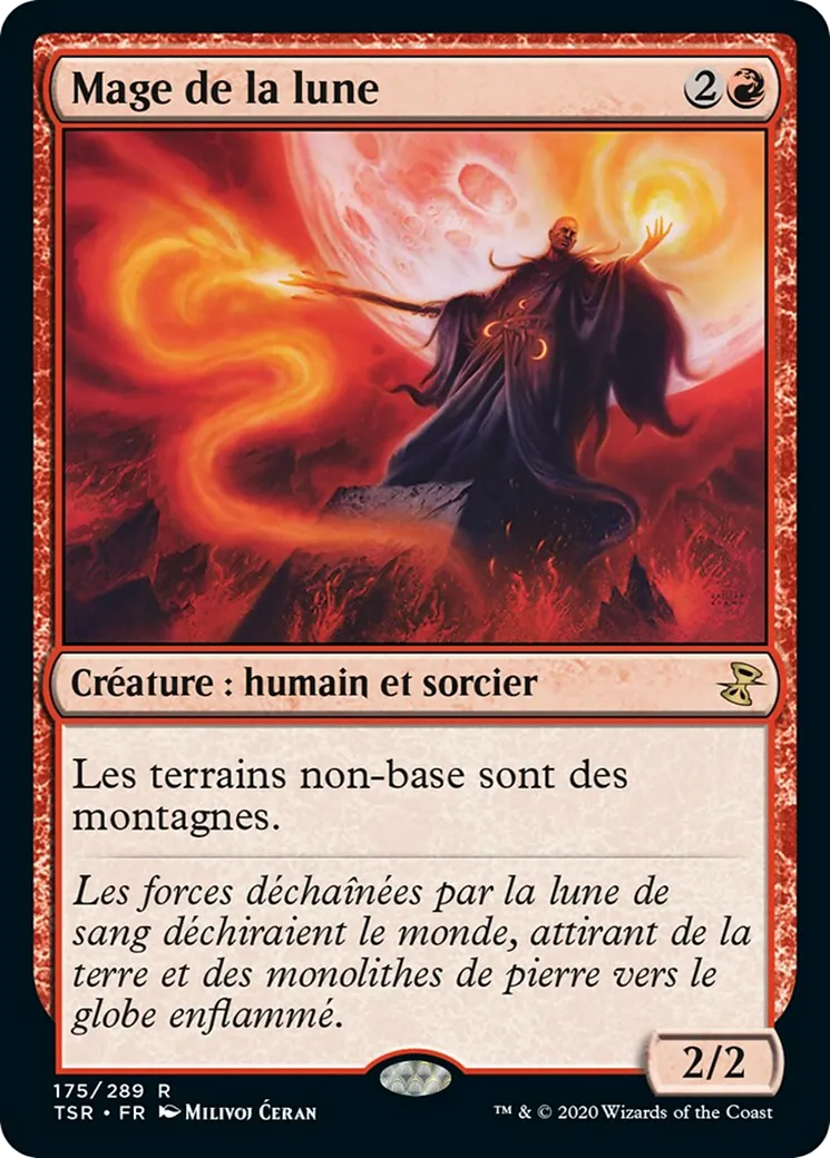 Mage de la lune — Time Spiral Remastered — Magic: The Gathering