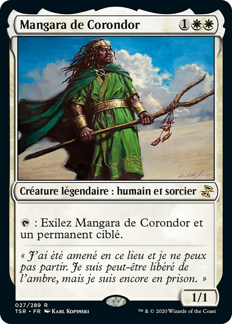 Mangara de Corondor — Time Spiral Remastered — Magic: The Gathering