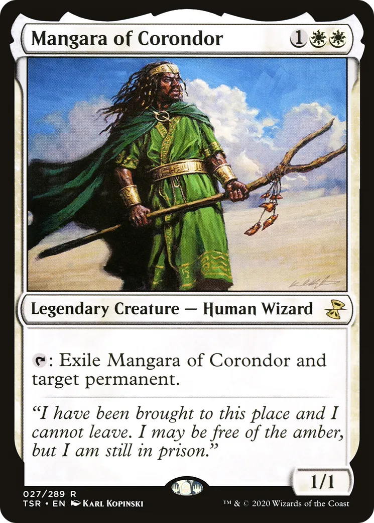 Mangara of Corondor — Time Spiral Remastered — Magic: The Gathering