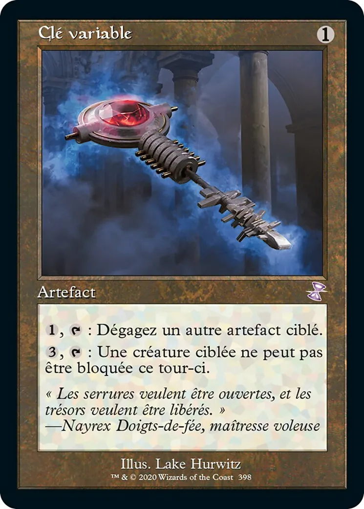 Clé variable — Time Spiral Remastered — Magic: The Gathering