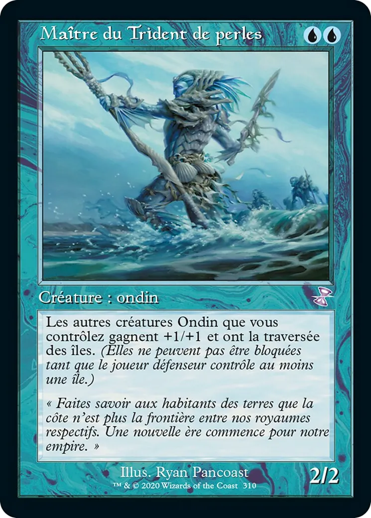 Maître du Trident de perles — Time Spiral Remastered — Magic: The Gathering