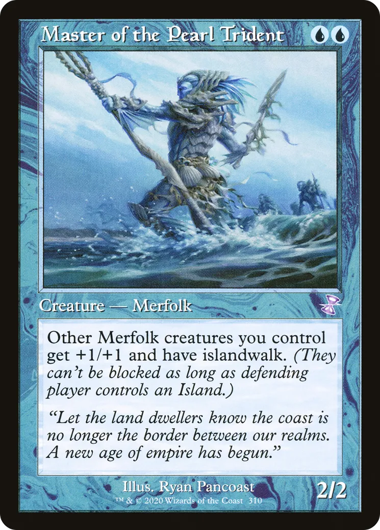 Maître du Trident de perles — Time Spiral Remastered — Magic: The Gathering