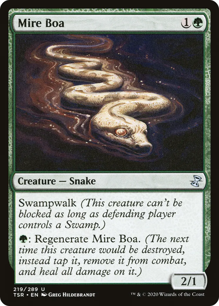 Mire Boa — Time Spiral Remastered — Magic: The Gathering