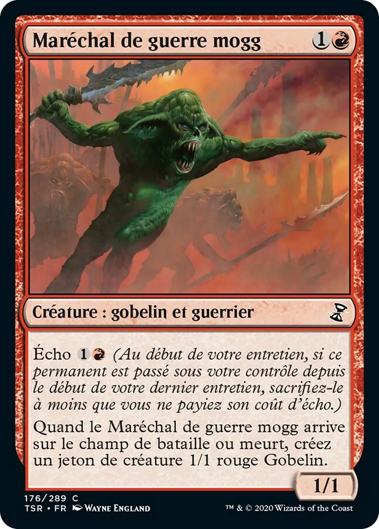 Maréchal de guerre mogg — Time Spiral Remastered — Magic: The Gathering