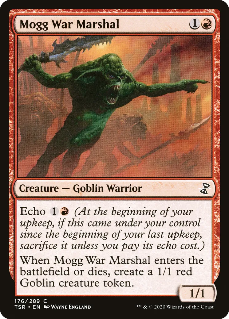 Mogg War Marshal — Time Spiral Remastered — Magic: The Gathering