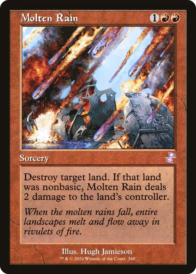 Molten Rain — Time Spiral Remastered — Magic: The Gathering