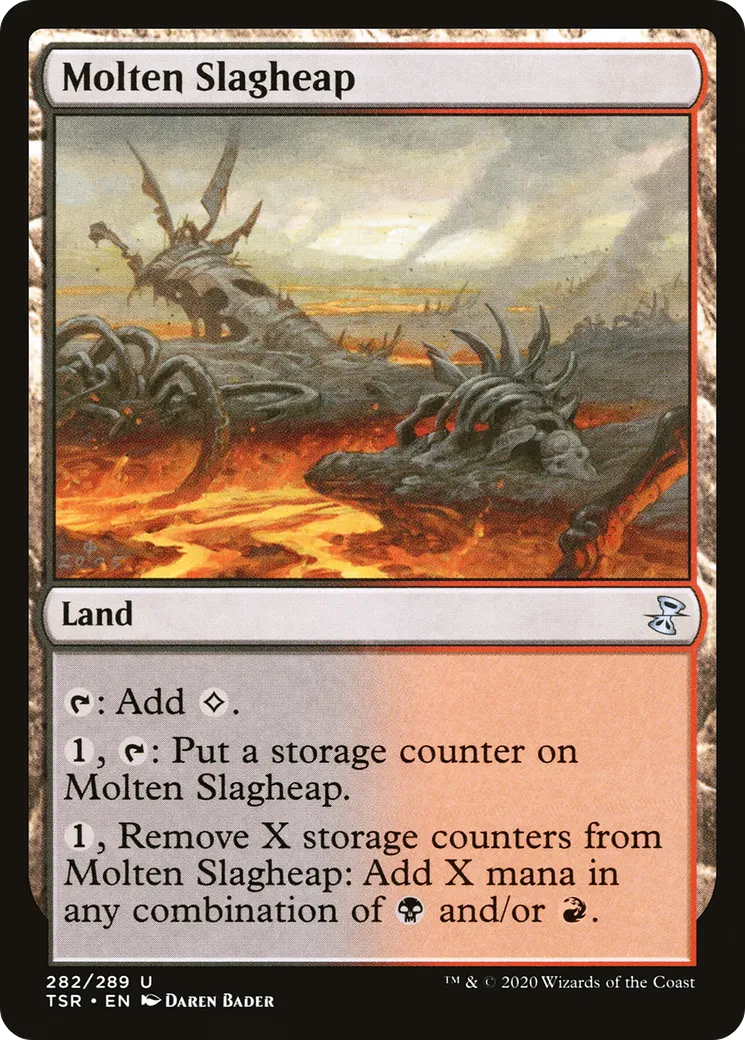 Molten Slagheap — Time Spiral Remastered — Magic: The Gathering