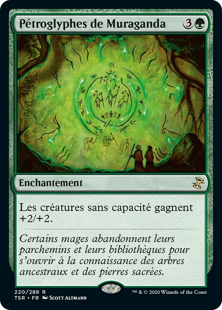 Pétroglyphes de Muraganda — Time Spiral Remastered — Magic: The Gathering