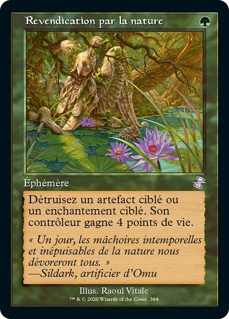 Revendication par la nature — Time Spiral Remastered — Magic: The Gathering