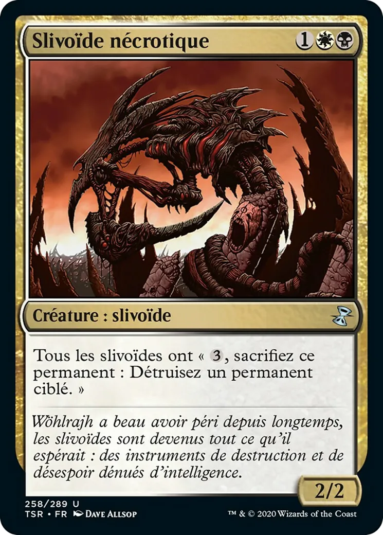 Slivoïde nécrotique — Time Spiral Remastered — Magic: The Gathering