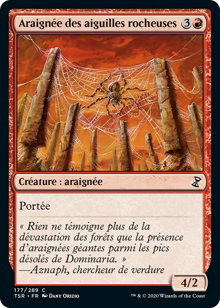 Araignée des aiguilles rocheuses — Time Spiral Remastered — Magic: The Gathering