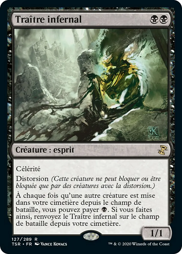 Traître infernal — Time Spiral Remastered — Magic: The Gathering
