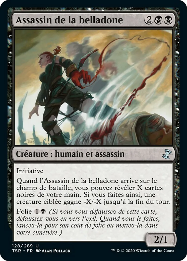 Assassin de la belladone — Time Spiral Remastered — Magic: The Gathering