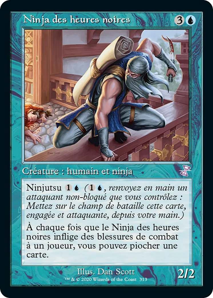 Ninja des heures noires — Time Spiral Remastered — Magic: The Gathering