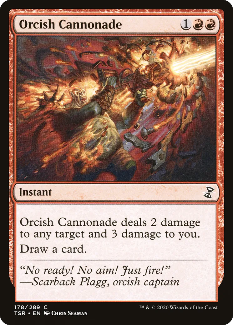 Orcish Cannonade — Time Spiral Remastered — Magic: The Gathering