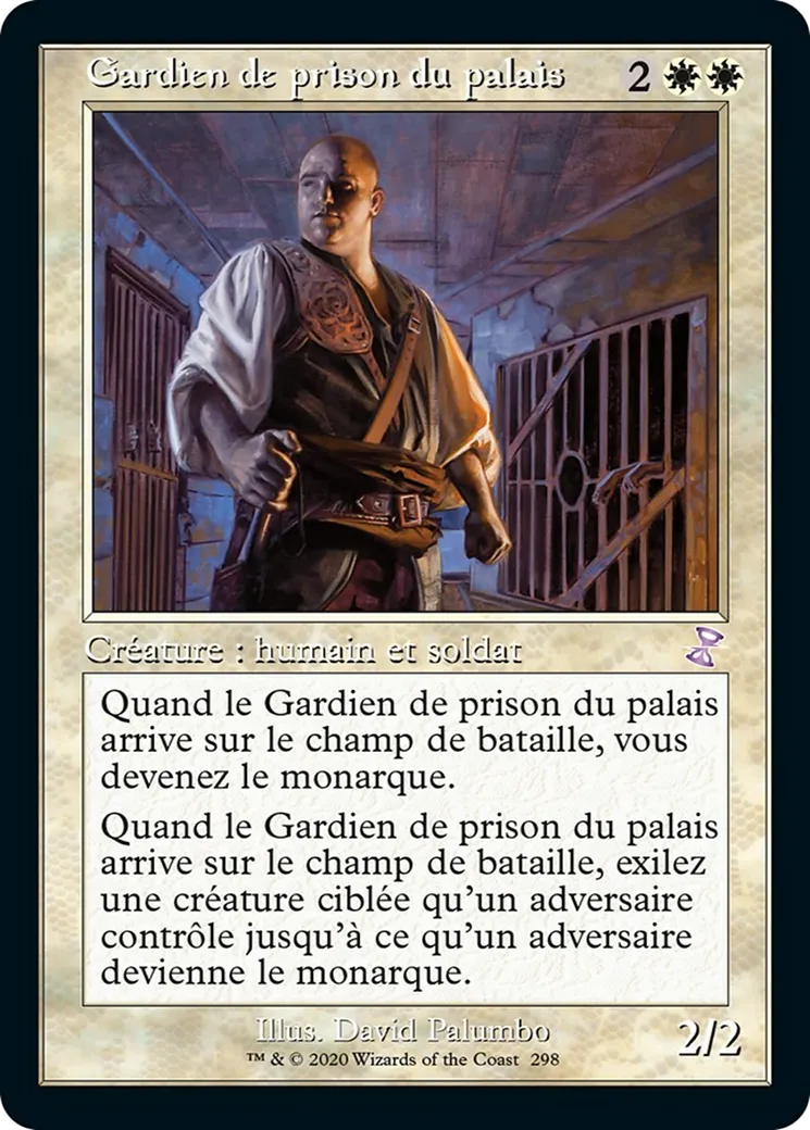 Gardien de prison du palais — Time Spiral Remastered — Magic: The Gathering