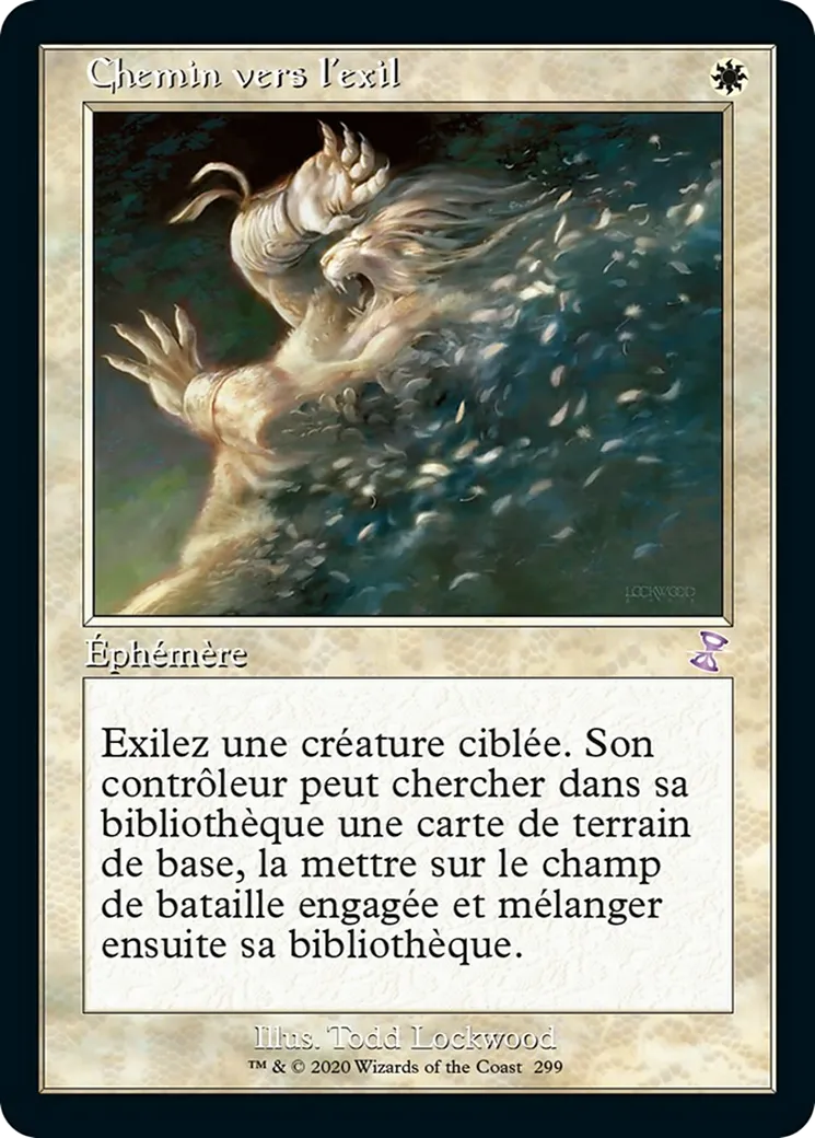 Chemin vers l'exil — Time Spiral Remastered — Magic: The Gathering