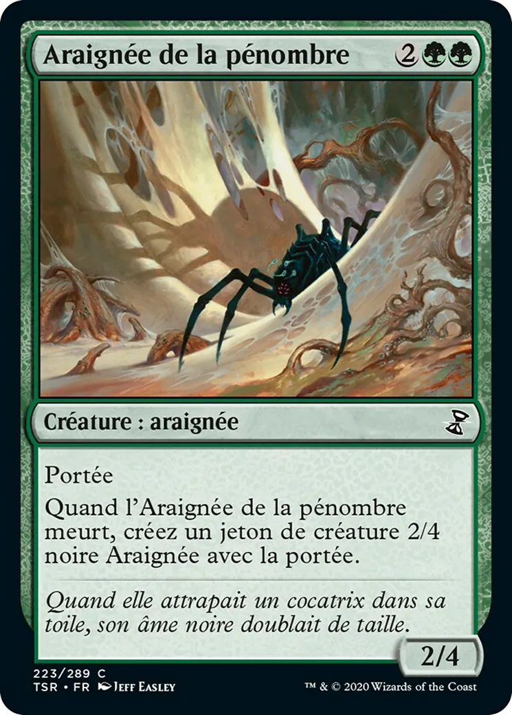 Araignée de la pénombre — Time Spiral Remastered — Magic: The Gathering