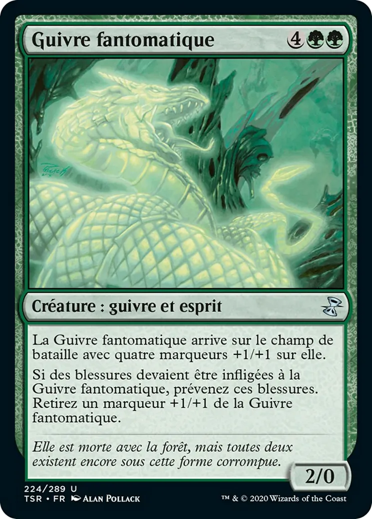Guivre fantomatique — Time Spiral Remastered — Magic: The Gathering
