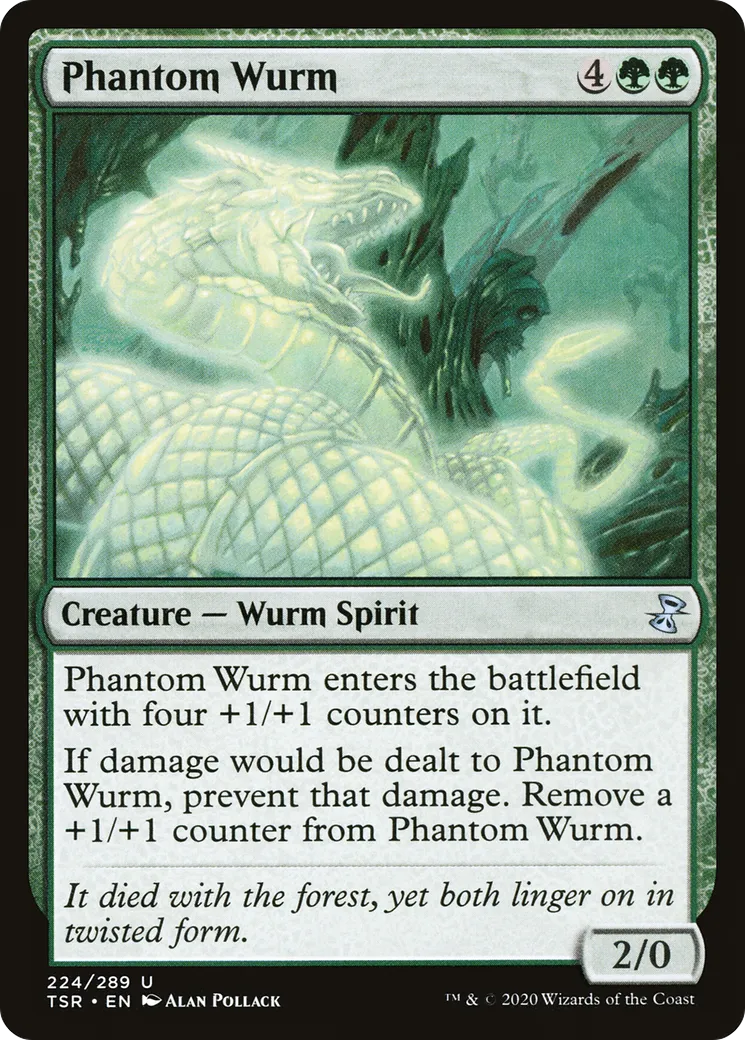 Guivre fantomatique — Time Spiral Remastered — Magic: The Gathering