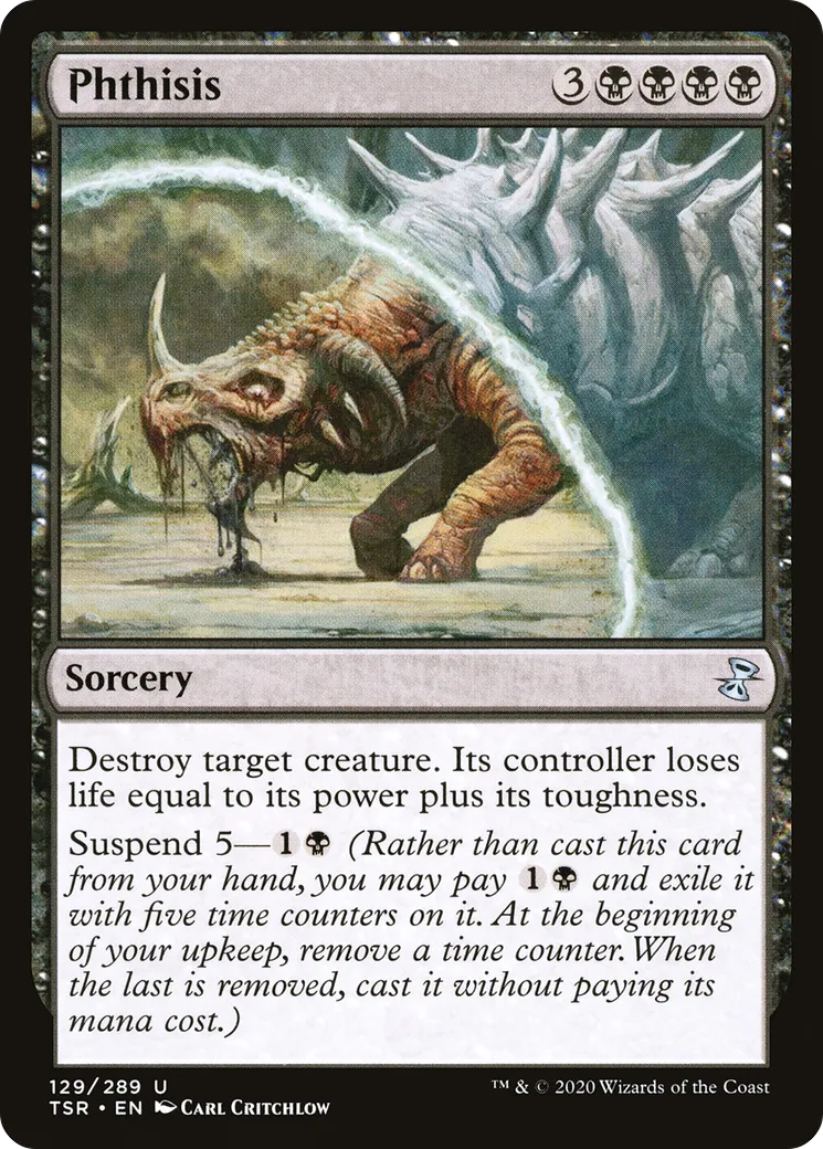 Phthisis — Time Spiral Remastered — Magic: The Gathering