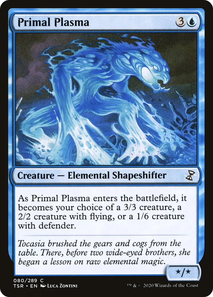 Primal Plasma — Time Spiral Remastered — Magic: The Gathering