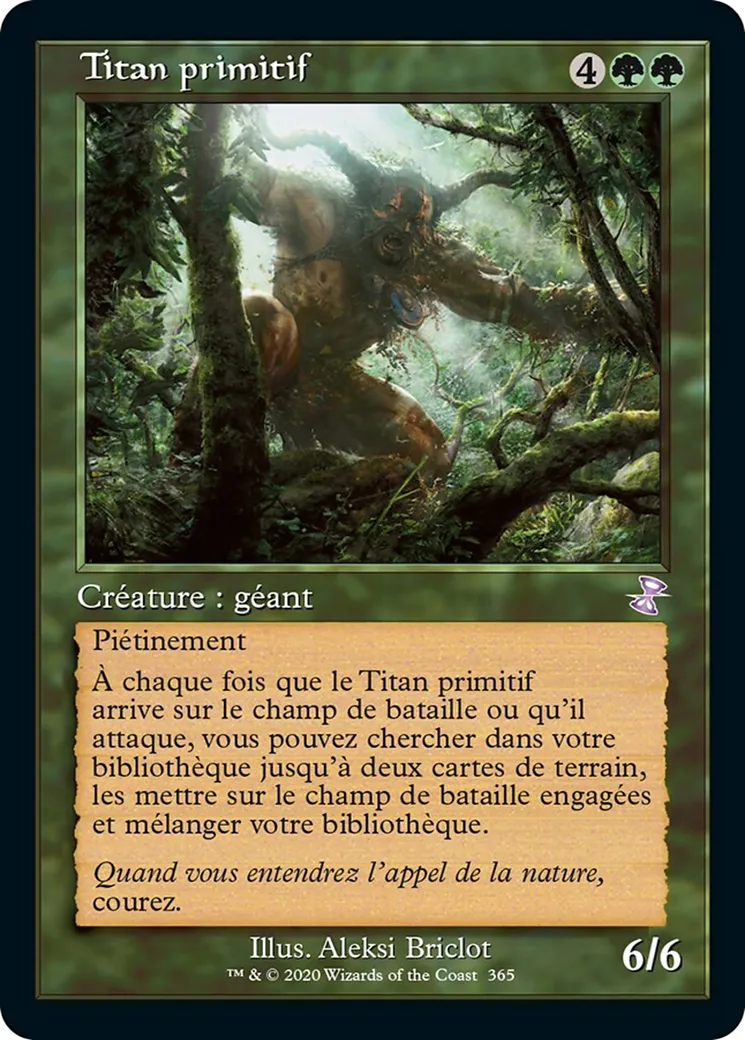 Titan primitif — Time Spiral Remastered — Magic: The Gathering