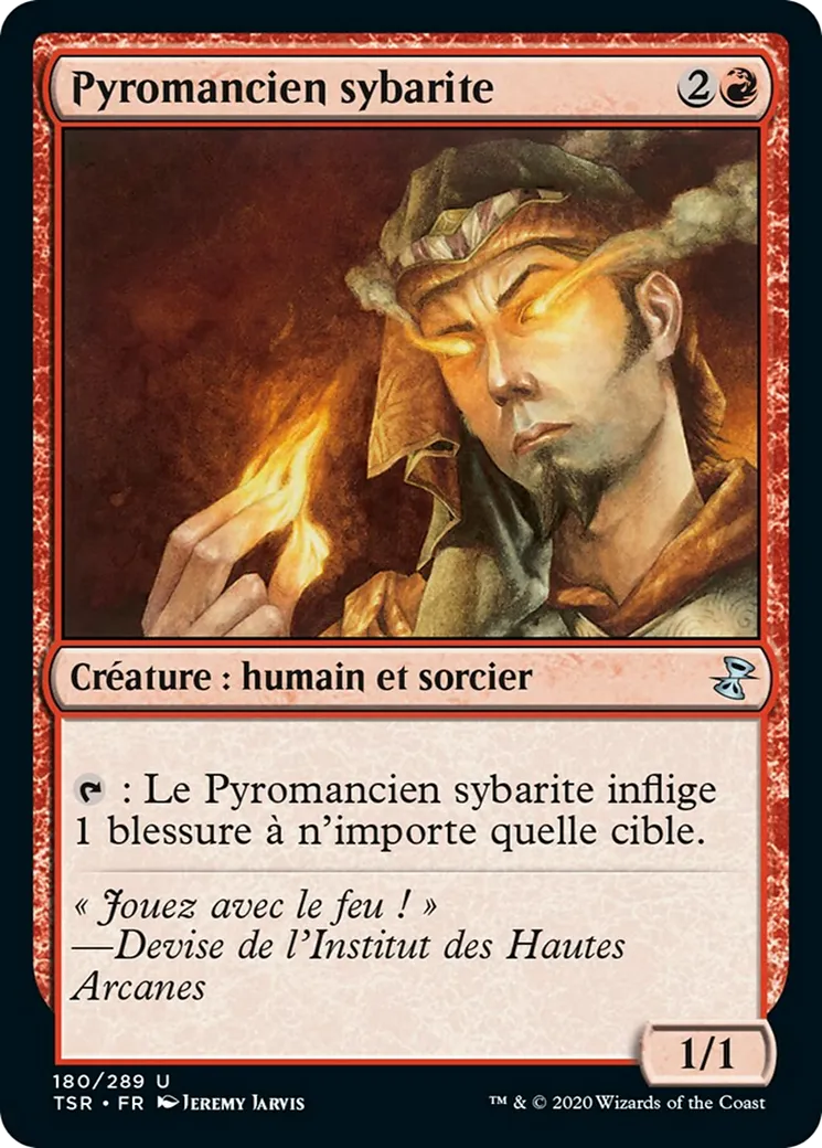Pyromancien sybarite — Time Spiral Remastered — Magic: The Gathering