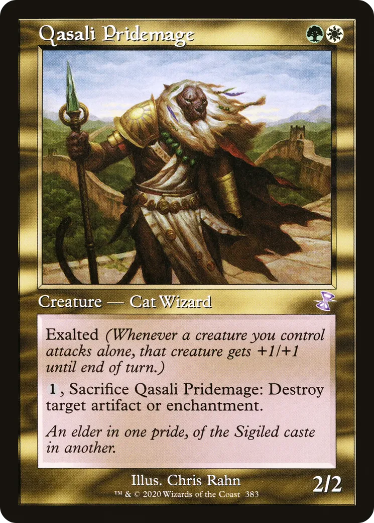 Qasali Pridemage — Time Spiral Remastered — Magic: The Gathering