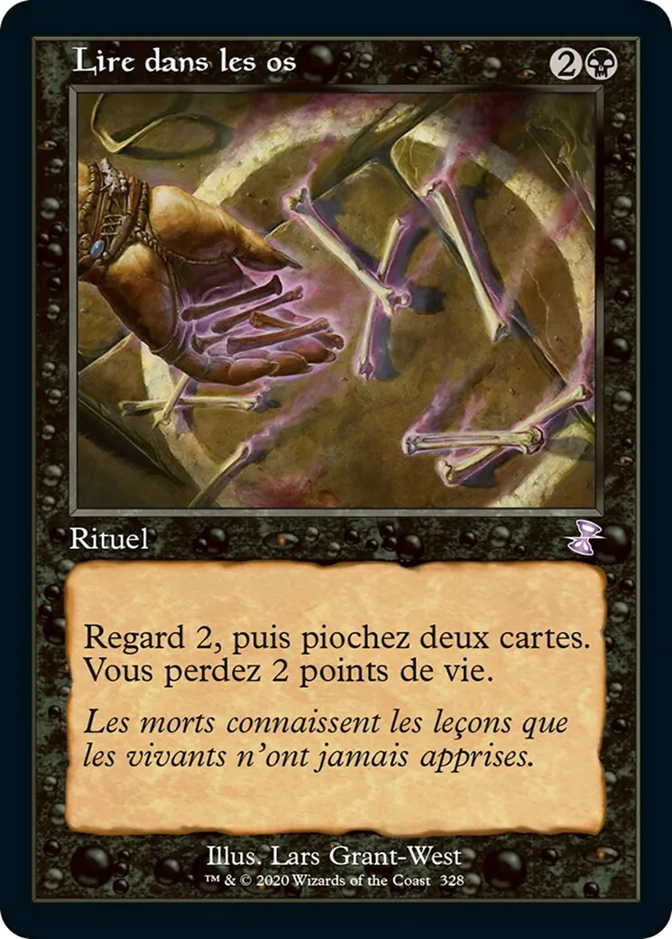 Lire dans les os — Time Spiral Remastered — Magic: The Gathering