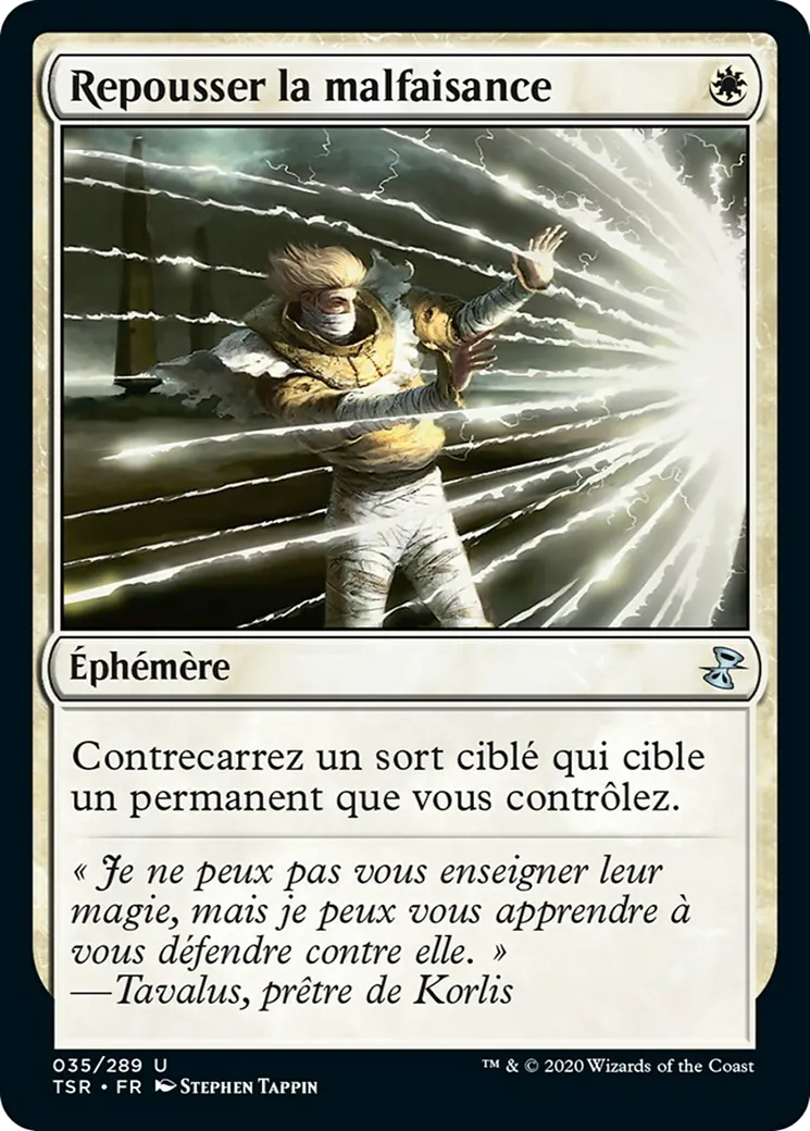 Repousser la malfaisance — Time Spiral Remastered — Magic: The Gathering