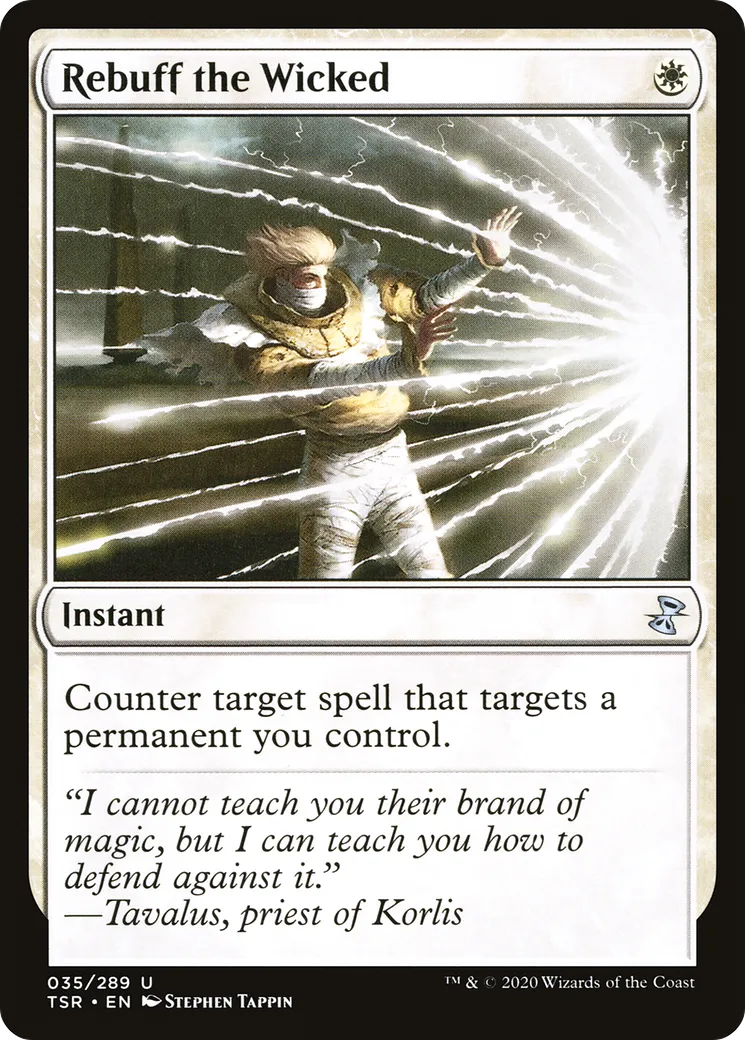 Rebuff the Wicked — Time Spiral Remastered — Magic: The Gathering